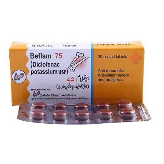 Beflam 75mg Tablets