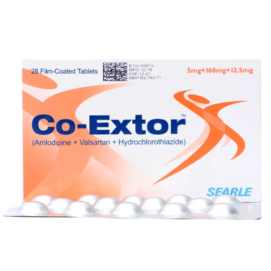 Co Extor 5mg 160mg 12.5mg Tablets