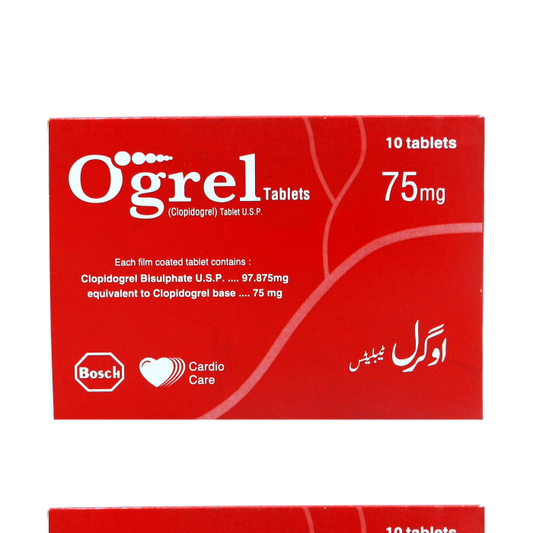 Ogrel 75mg Tablets 10s