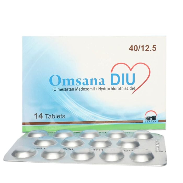 Omsana Diu 40mg 12.5mg Tablets