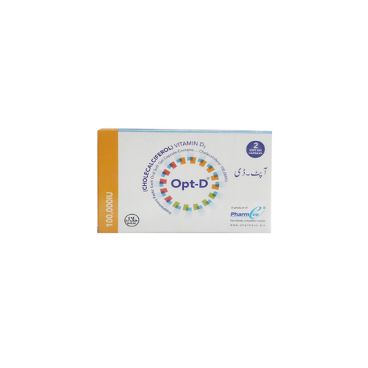 Opt D Capsules 100000iu 2s