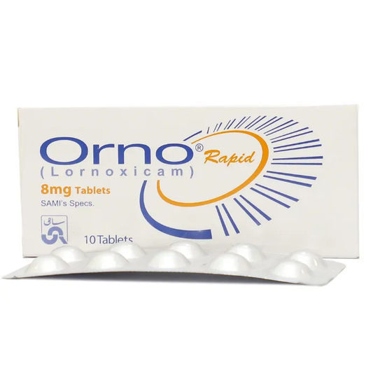 Orno Rapid 8mg Tablets