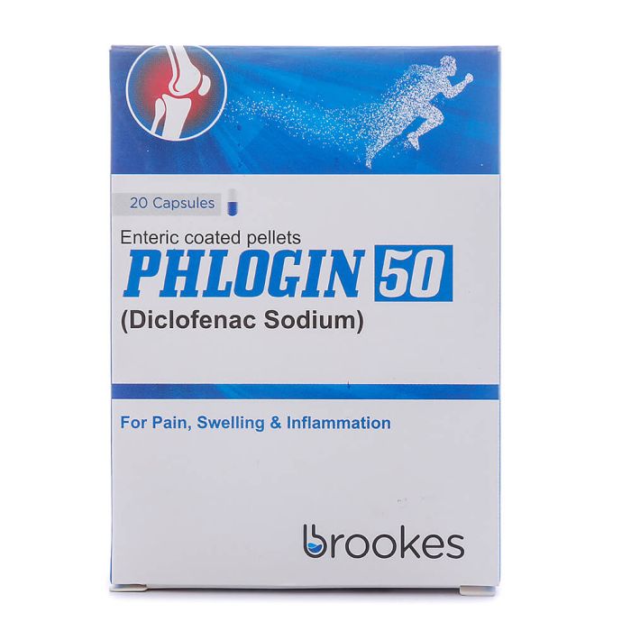 Phlogin 50mg Capsules