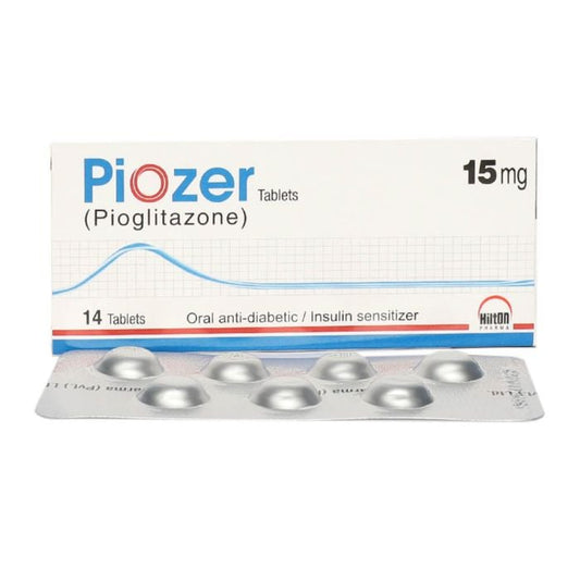 Piozer 15mg Tablets