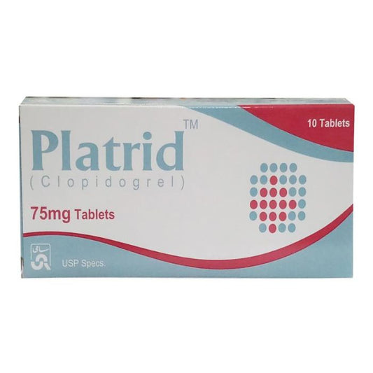 Platrid 75mg Tablets 10s
