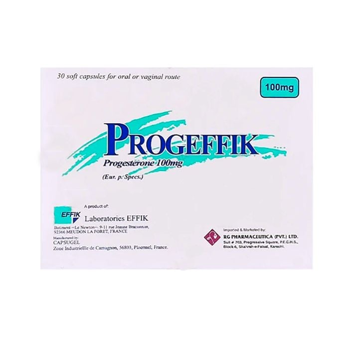 Progeffik 100mg Capsules 30s