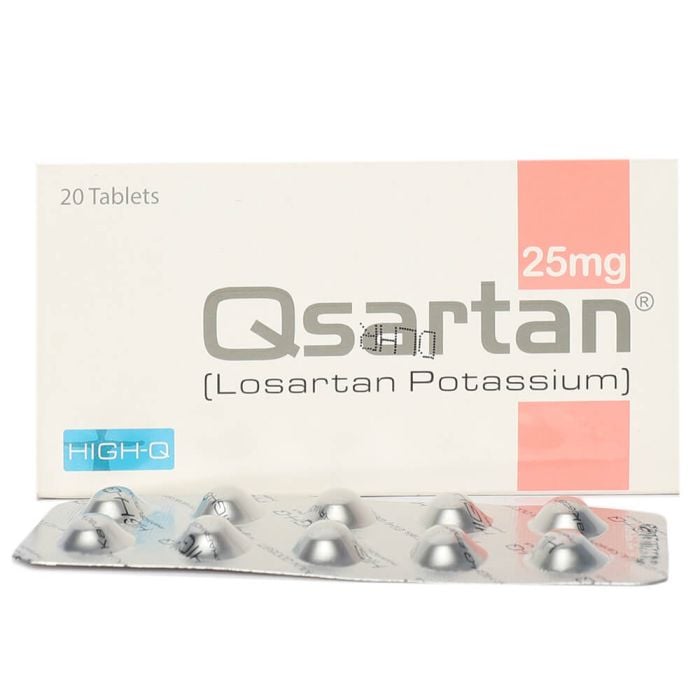Qsartan 25mg Tablets