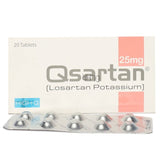 Qsartan 25mg Tablets