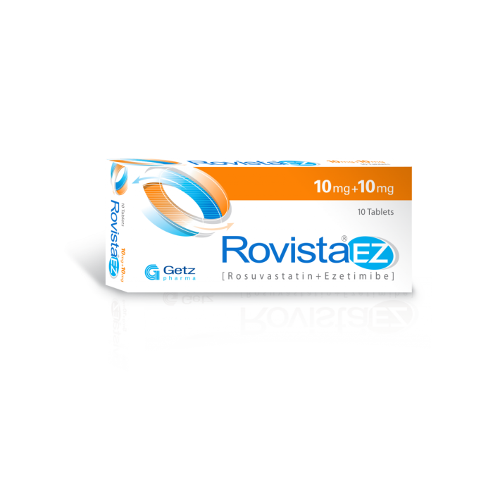 Rovista Ez 10mg 10mg Tablets