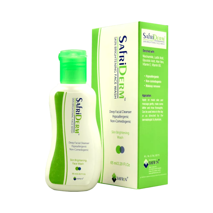 Safriderm Face Wash 65ml