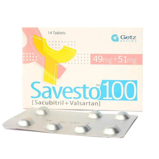 Savesto100 49 51mg Tablets