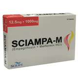 Sciampa M 12.5mg 1000mg Tablets