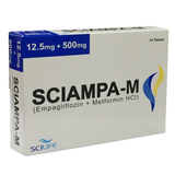Sciampa M 12.5mg 500mg Tablets