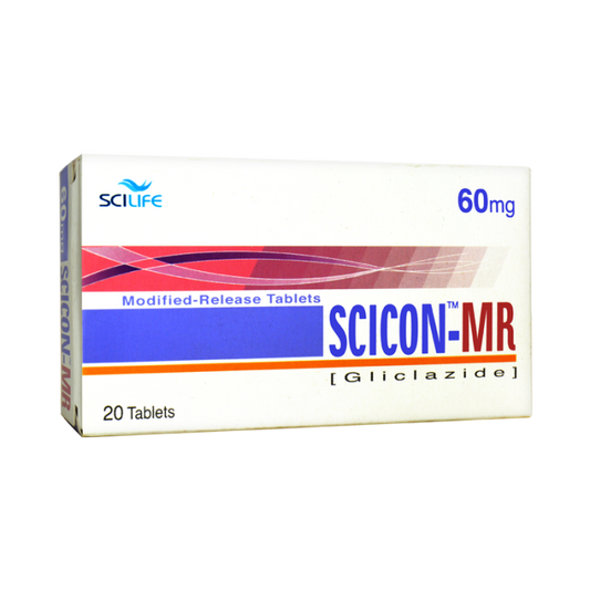 Scicon Mr 60mg Tablets.