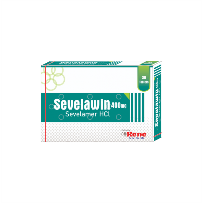 Sevelawin 400mg Tablets