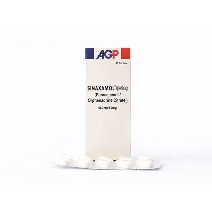 Sinaxamol Extra Tablets