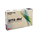 Sita Met 50mg 850mg Tablets 14s