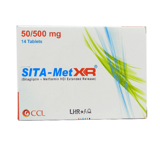 Sita Met Xr 50mg 500mg Tablets 14s