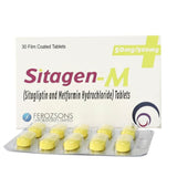 Sitagen M 50mg 500mg Tablets