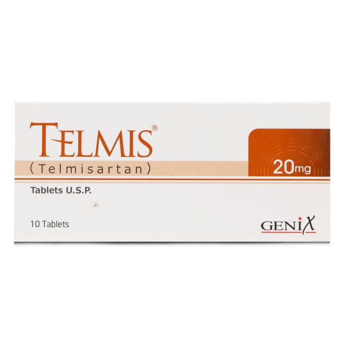Telmis 20mg Tablets 10s