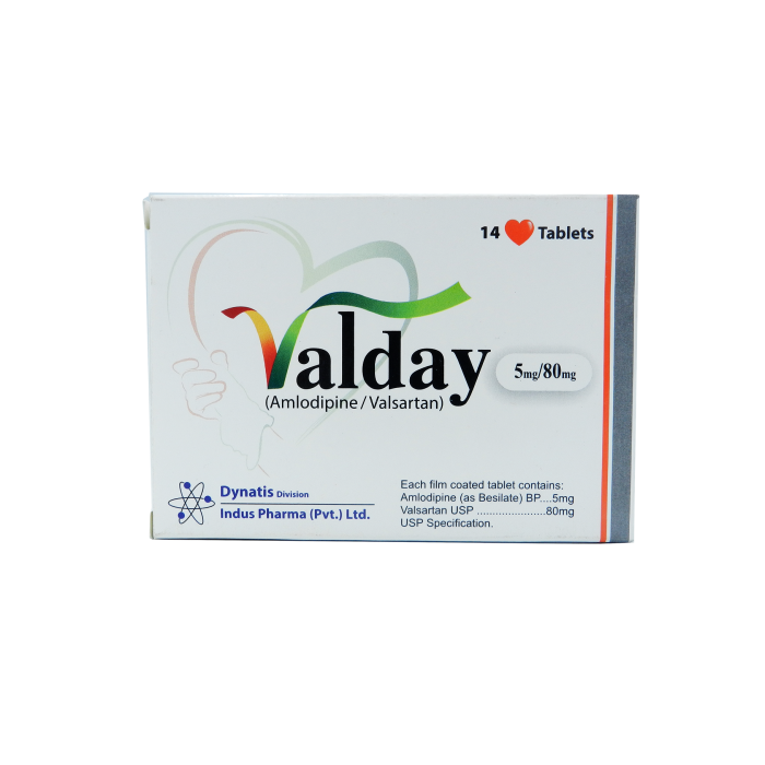 Valday 5 80mg Tablets 14s