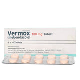 Vermox 100mg Tablets