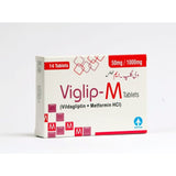 Viglip M 50 1000mg Tablets