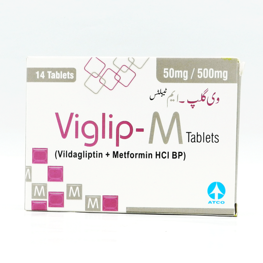 Viglip M 50 500mg Tablets 14s