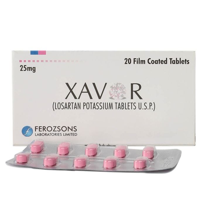 Xavor 25mg Tablets