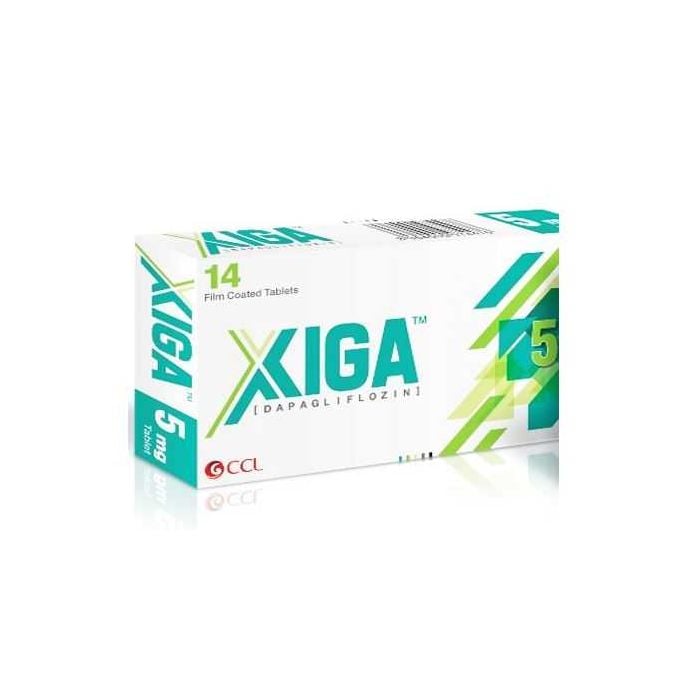 Xiga 5mg Tablets 14s