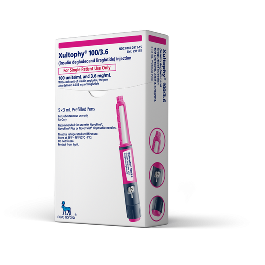 Xultophy 3.6mg 100iu Inj 3ml