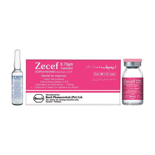 Zecef 0.75gm Inj For Im Iv