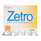 Zetro 250mg Capsules